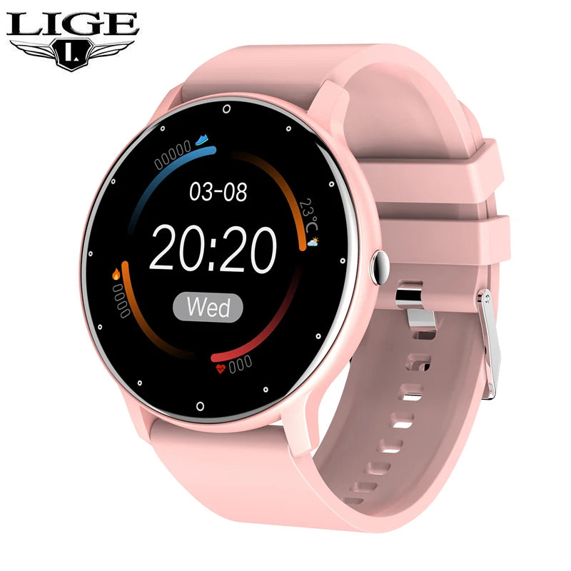 Lige Smartwatch Ladies IP67 Waterproof Fitness Tracker