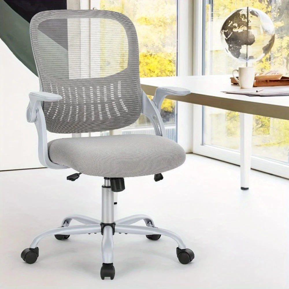 Ergonomics Mesh Office Chair With Adjustable Armrests Lumbar