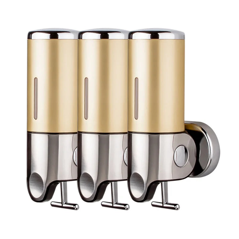 Stainless Steel Wall Mounted Soap Dispenser For Bathroom Hotel Spa And Public Washrooms