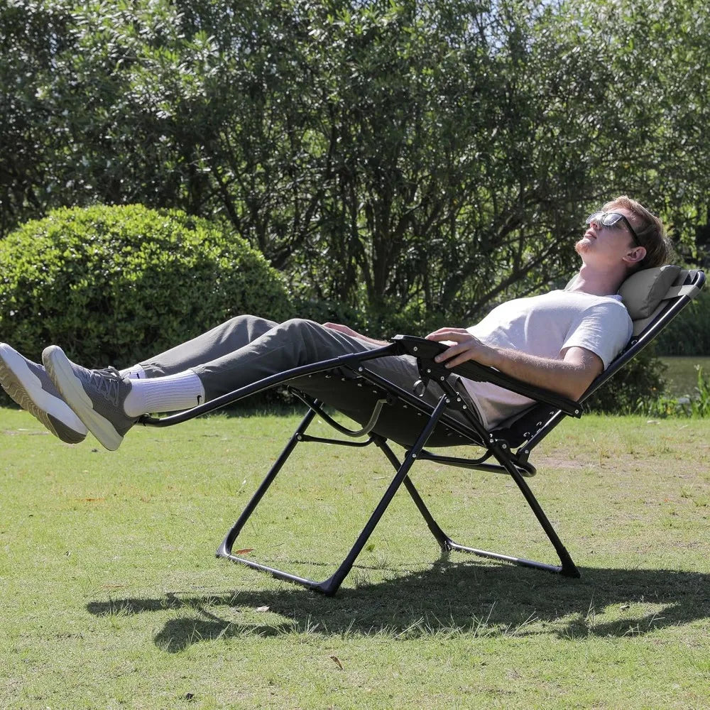 XMSJ Zero Gravity Lounge Chairs Set Two