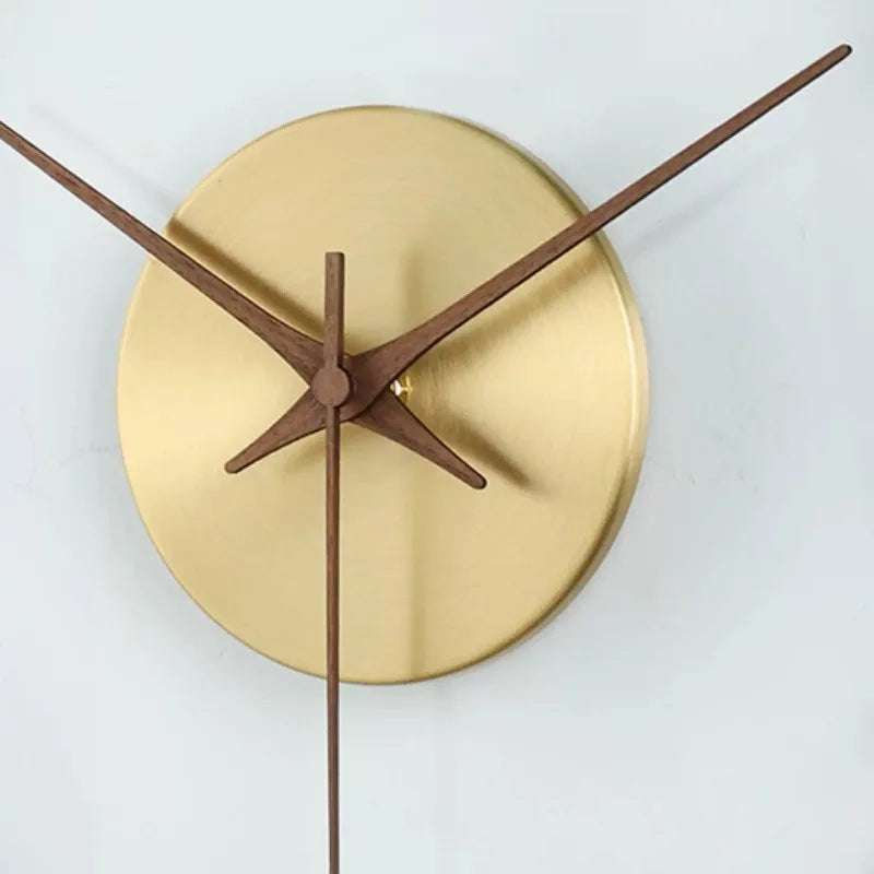 Nordic Modern Wall Clock Minimalist Silent Living Room Decor