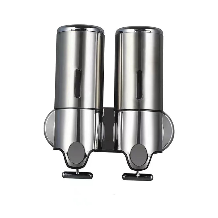 Stainless Steel Wall Mounted Soap Dispenser For Bathroom Hotel Spa And Public Washrooms