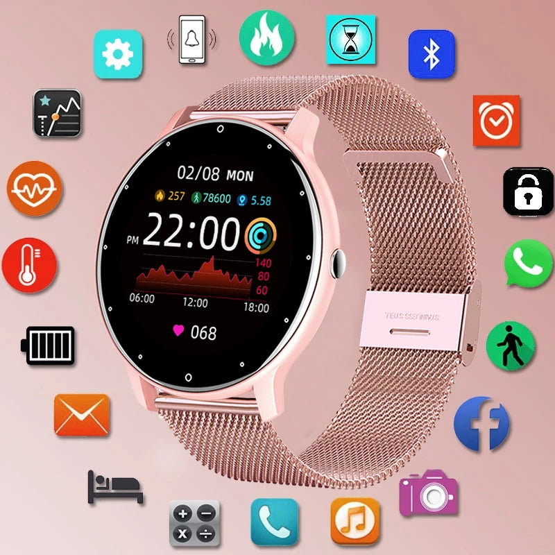 Lige Smartwatch Ladies IP67 Waterproof Fitness Tracker