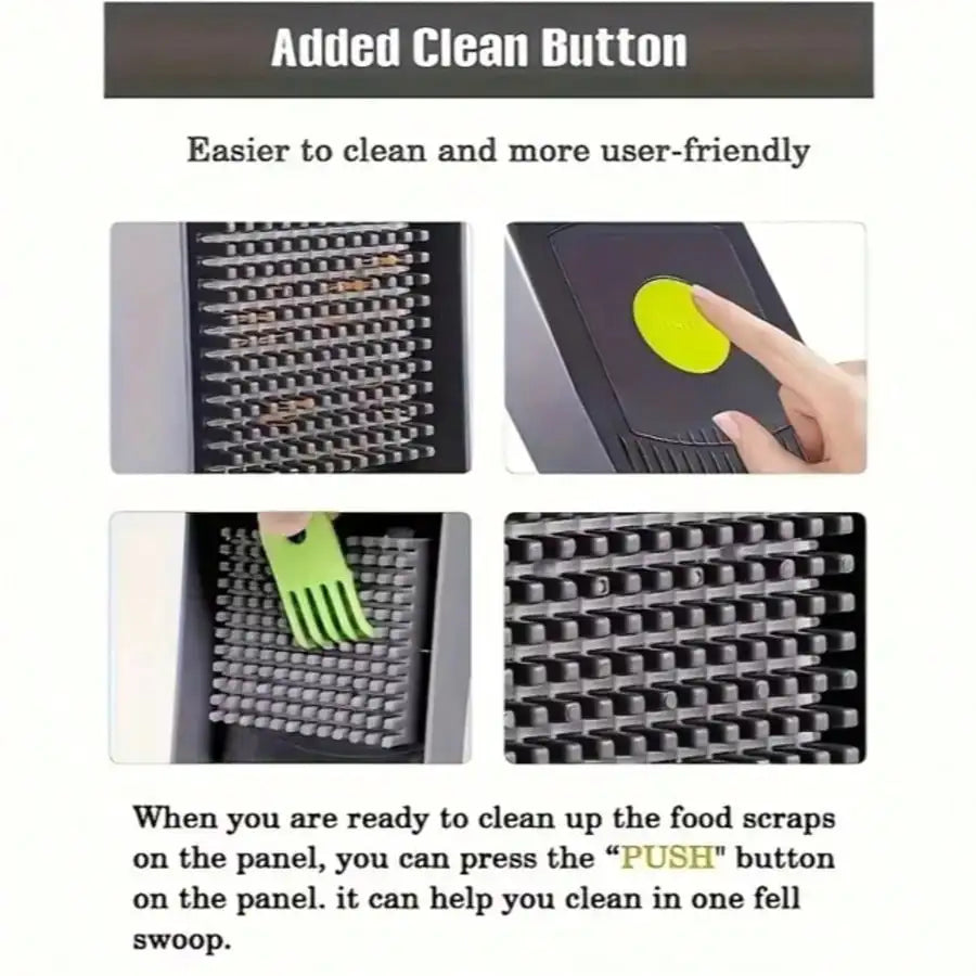 AEDG 15-in-1 Vegetable Chopper and Slicer with 8 Blades