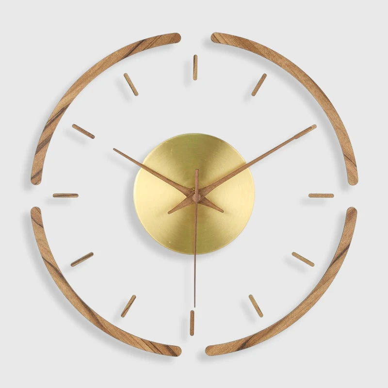 Nordic Modern Wall Clock Minimalist Silent Living Room Decor