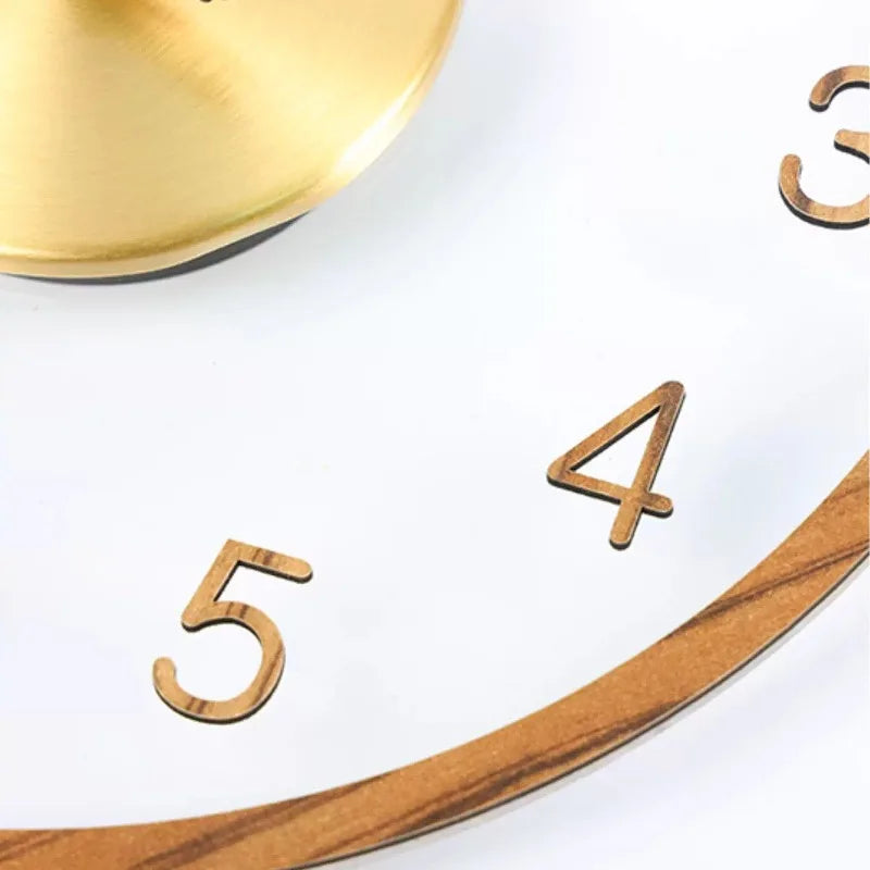 Nordic Modern Wall Clock Minimalist Silent Living Room Decor