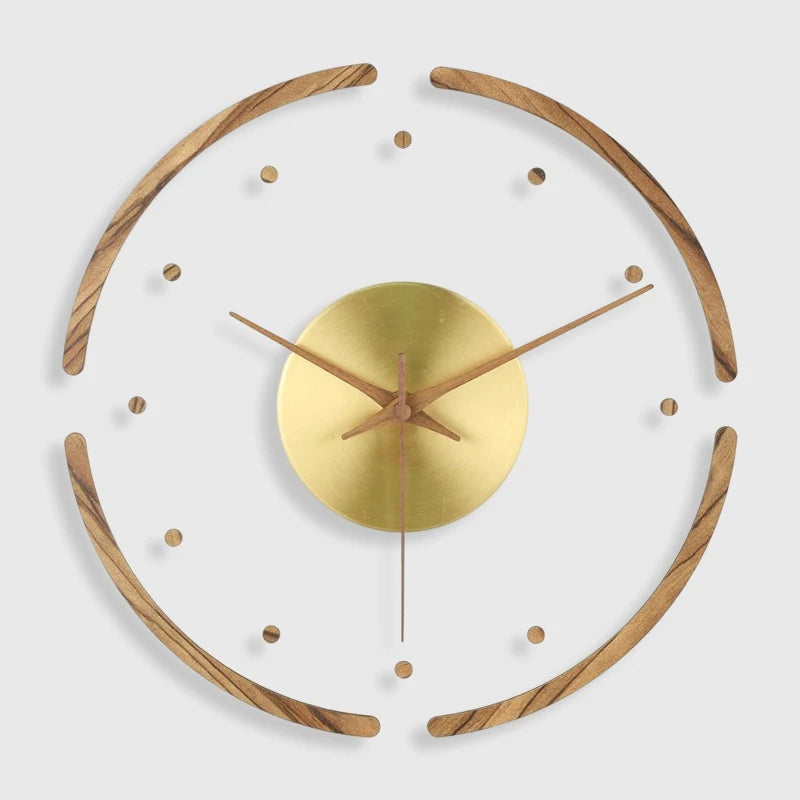 Nordic Modern Wall Clock Minimalist Silent Living Room Decor