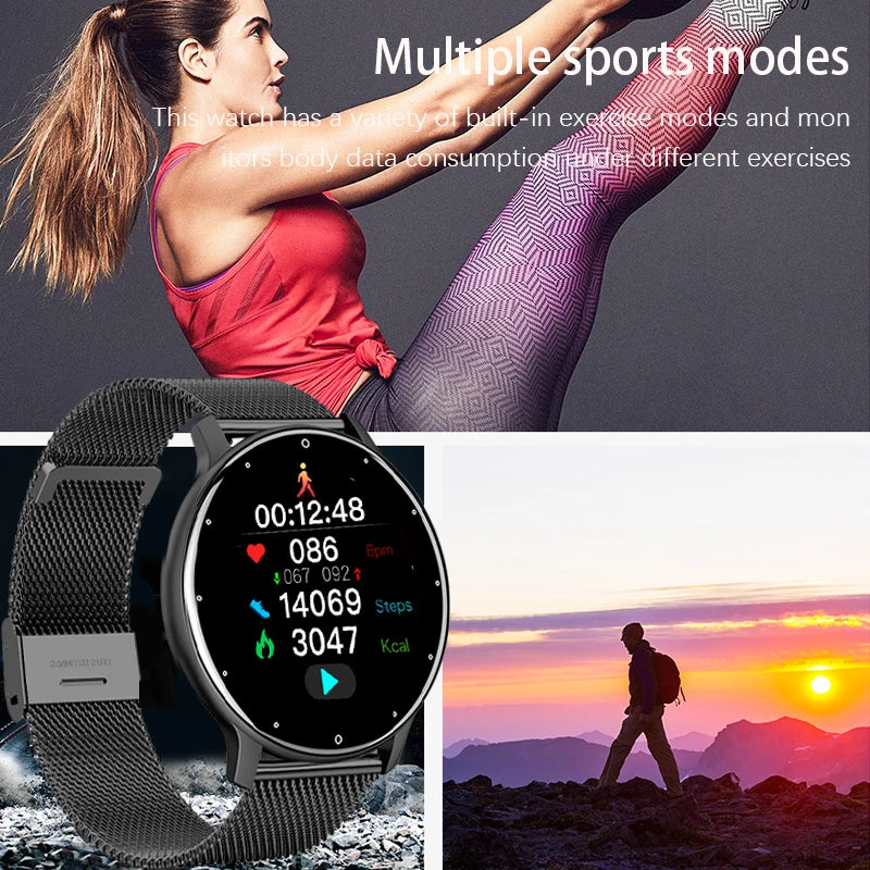 Lige Smartwatch Ladies IP67 Waterproof Fitness Tracker