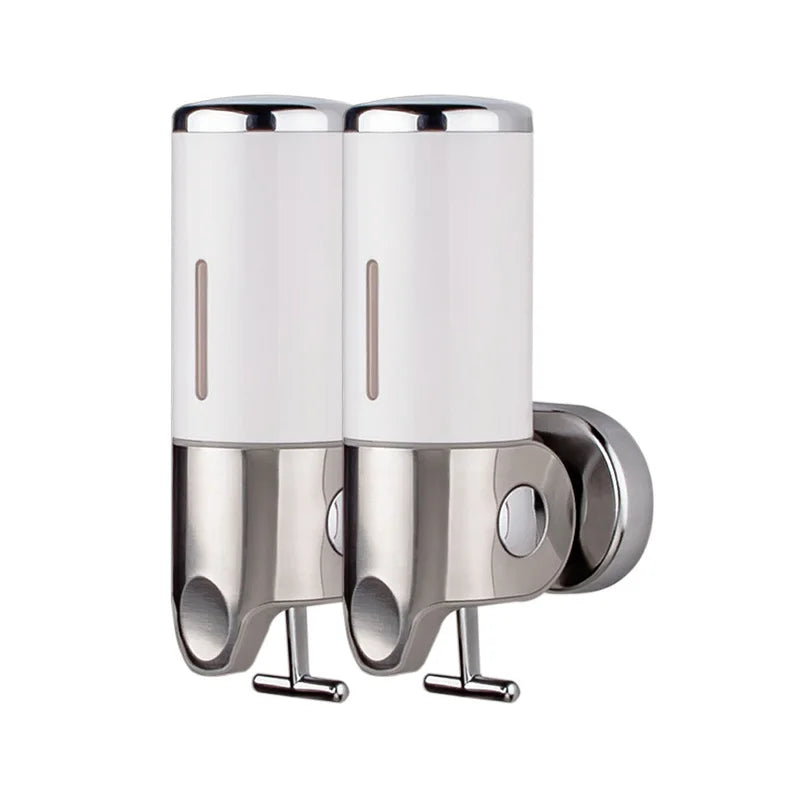 Stainless Steel Wall Mounted Soap Dispenser For Bathroom Hotel Spa And Public Washrooms