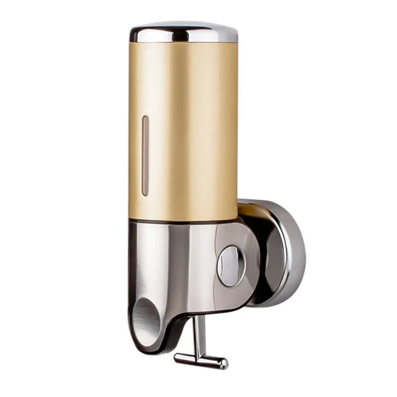 Stainless Steel Wall Mounted Soap Dispenser For Bathroom Hotel Spa And Public Washrooms
